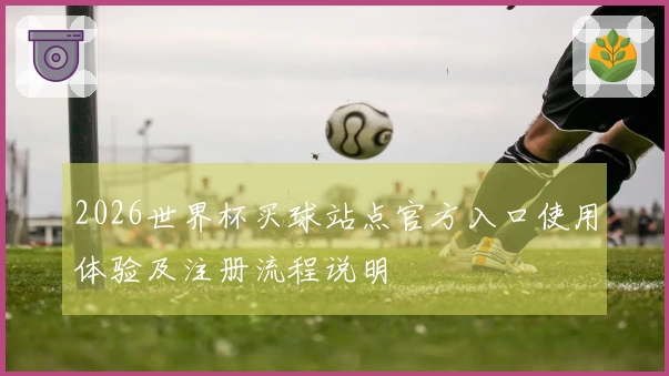 2026世界杯买球站点官方入口使用体验及注册流程说明
