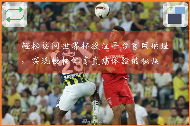轻松访问世界杯投注平台官网地址,实现畅快体育直播体验的秘诀