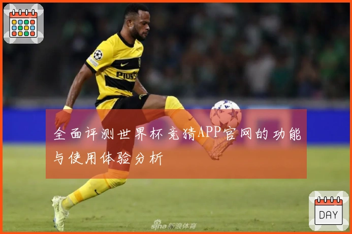 全面评测世界杯竞猜APP官网的功能与使用体验分析